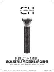 CODE HOMME PR-2492 Instruction Manual