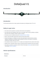 Vertical Technologies DeltaQuad V1 Manual