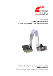 hilscher CIFX M3042100BM-DP/F User Manual