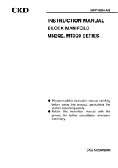 CKD MN3Q0 Series Instruction Manual