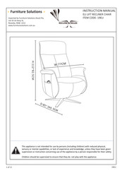 Furniture Solutions 19ELI Instruction Manual
