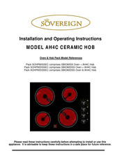Sovereign AH4C Installation And Operating Instructions Manual