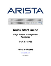 Arista CCA-ETM-Q8 Quick Start Manual