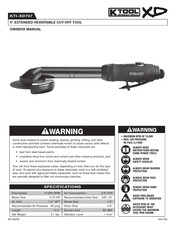 K Tool International KTI-XD707 Owner's Manual
