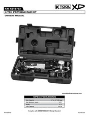 K Tool International KTI-XD63703 Owner's Manual
