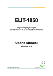Arbor Technology ELIT-1850 User Manual