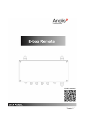 Robe Anolis E-box Remote Basic User Manual