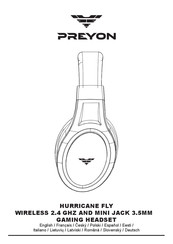 PREYON HURRICANE FLY Operating Manual