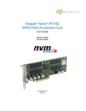 Seagate Nytro XP7102 Manual