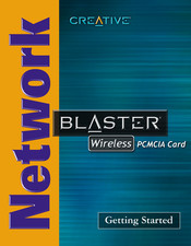 Creative BLASTER PCMCIA Card Getting Started