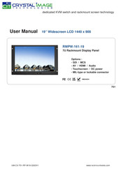Crystal Image RMPW-161-19 User Manual