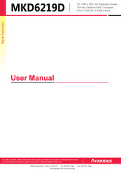 Acnodes MKD6219D User Manual