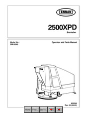Tennant SM15040 Operator And Parts Manual