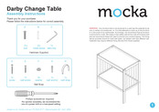 Mocka Darby Change Table Manual