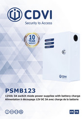 CDVI PSMB123 Instruction Manual