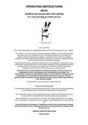 Lampert MEZZO Operating Instructions Manual