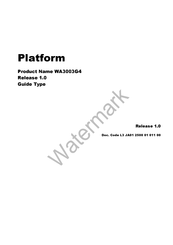 UTStarcom WA3003G4 User Manual