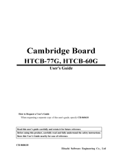 Hitachi HTCB-77G User Manual