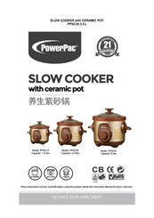 PowerPac PPSC15 Manual