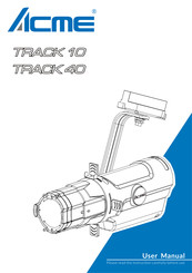 ACME TRACK 40 User Manual