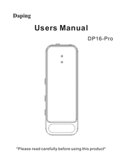 Daping DP16-Pro User Manual