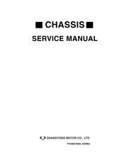 SSANGYONG Rexton 2004 Service Manual