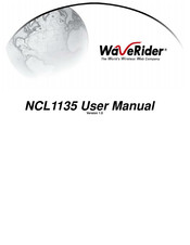 WaveRider NCL1135 User Manual