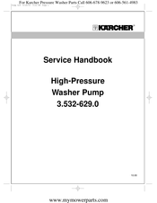 Kärcher 3.532-629.0 Service Handbook