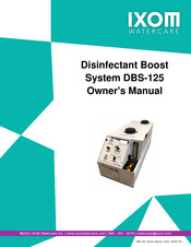 IXOM Medora DBS-125 Owner's Manual