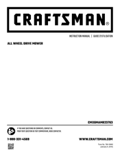 Craftsman CMXGMAM823763 Instruction Manual