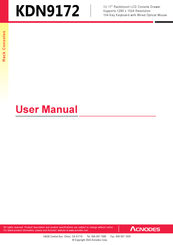 Acnodes KDN9172 User Manual
