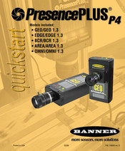 Banner PresencePLUS P4 Quick Start Manual