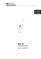 Eurotron Mini Air Instruction Manual