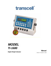 Transcell Technology TI-1680 Manual
