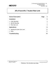 Metasys AFL-R Manual
