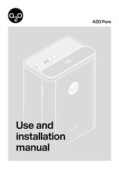 Aquaporin A2O Pure Use And Installation  Manual
