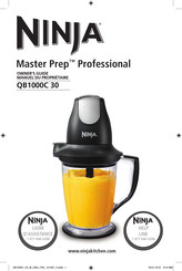 Ninja Master Prep Professional QB1000C 30 Owner's Manual