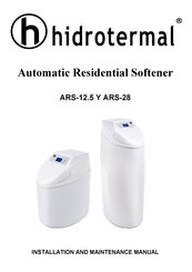 Hidrotermal ARS-28 Installation And Maintenance Manual