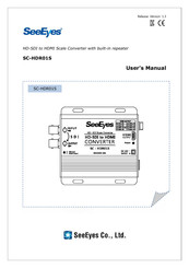 SeeEyes SC-HDR01S User Manual