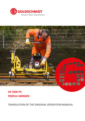 Goldschmidt GP 3600 P4 Translation Of The Original Operation Manual