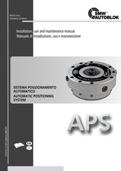 SMW Autoblok APS 140 M12 Use And Maintenance Manual