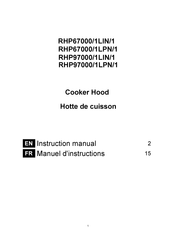 OSKAB RHP67000/1LPN/1 Instruction Manual
