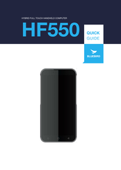 Bluebird HF550 Quick Manual