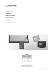 Cordivari Window 1100 Electric User Manual