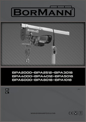 BorMann BPA4012 Manual