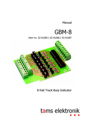tams elektronik GBM-8 Manual