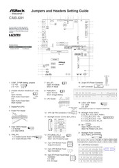 Asrock Industrial CAB-601 Settings Manual