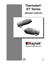 RayTek Thermalert ET3HT Operator's Manual