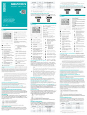 Seltron RT Series Short Form Manual
