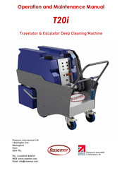Rosemor T20i Operation And Maintenance Manual